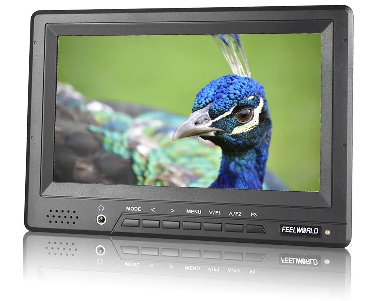 Günstig FEELWORLD Hohe Helligkeit 7 Zoll Monitor Zu Kamera Schulter Rig Mit Hdmi Eingänge Heißer Schuh Montieren