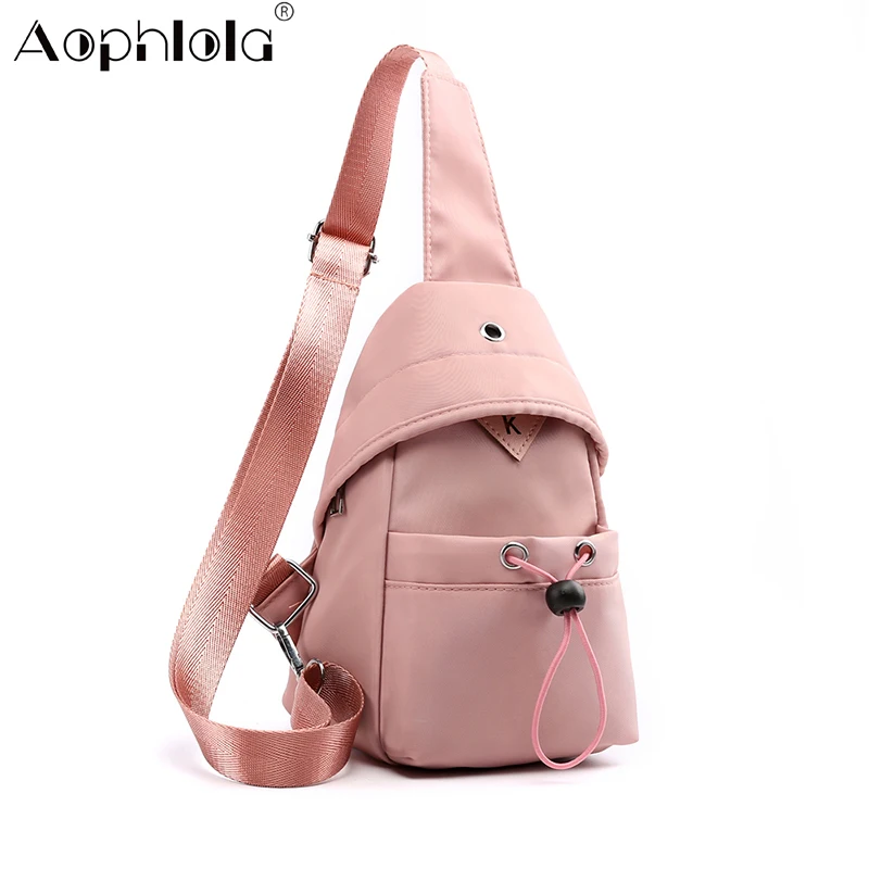 Женские модные сумки через плечо Женская водонепроницаемая нейлоновая