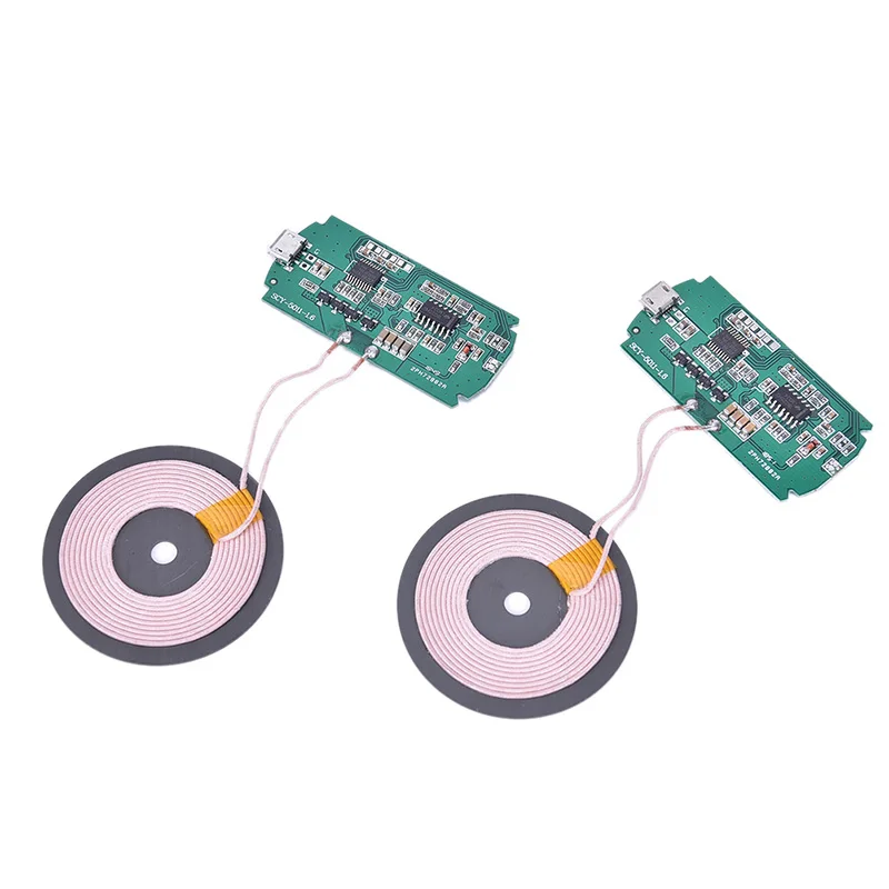 5W Qi DIY Wireless Charger Module PCBA Circuit Board With Coil Charging High Quality | Мобильные телефоны и аксессуары