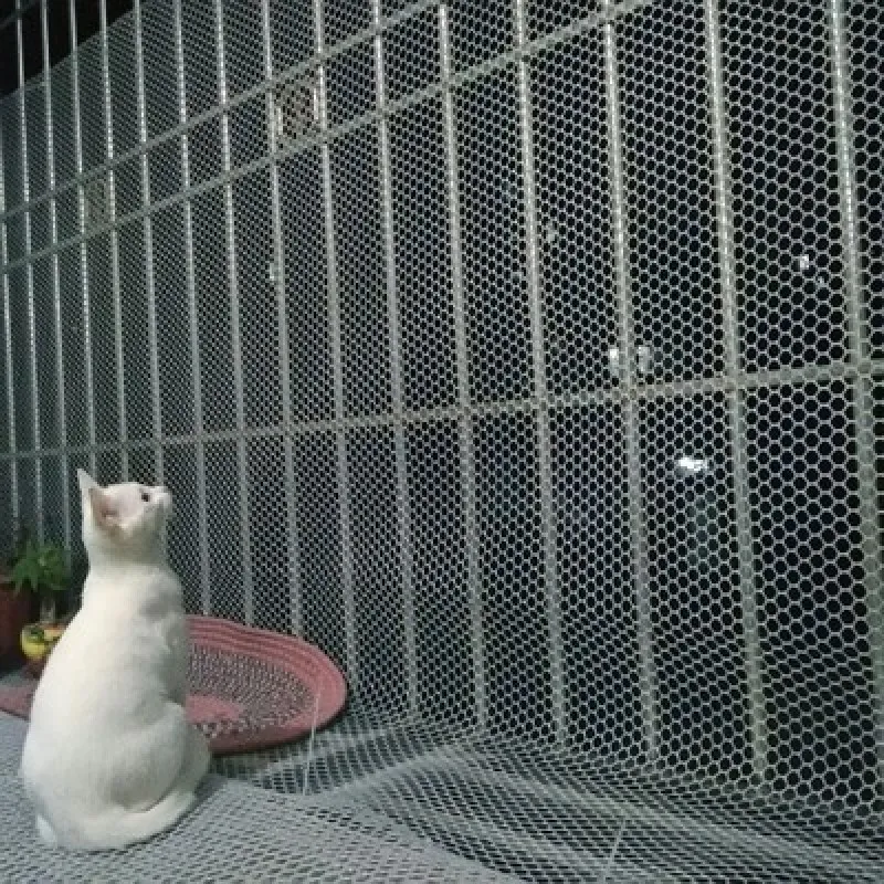 1 м белая пластиковая сетка для безопасности детей домашних животных собак кошек