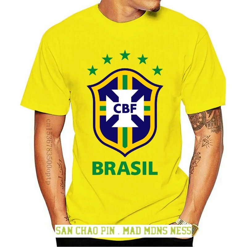 

Brazil 2020 T Shirt Men Legend Soccers New Arrival Summer Style Short Sleeve Leisure Fashion Summer T Shirt For Men