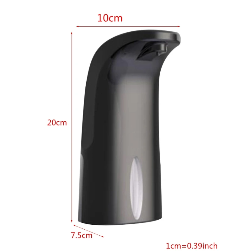 

300ML Automatic Soap Dispenser Touchless Infrared Hand Cleanner Induction Sterilizer Auto Sanitizer Sprayer Batteries X37B