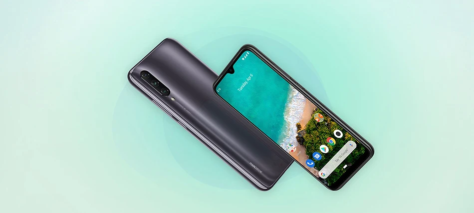 Глобальная версия Xiaomi Mi A3 4 Гб 64 Гб мобильный телефон 6,08" Восьмиядерный Snapdragon 665 48MP+ 32MP AI камера 4030 мАч
