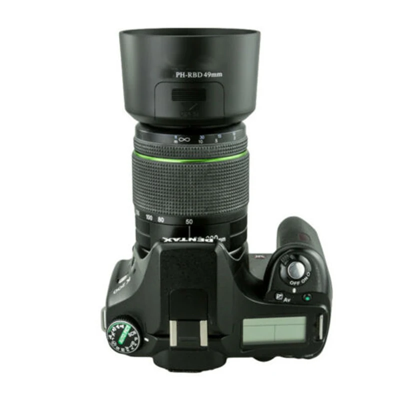 Foleto PH-RBD 49 мм объектив бленда на замену RBD-49 Защитная для pentax k100 k200 k10 k20 DA 50-200 F4-5.6 WR (Φ