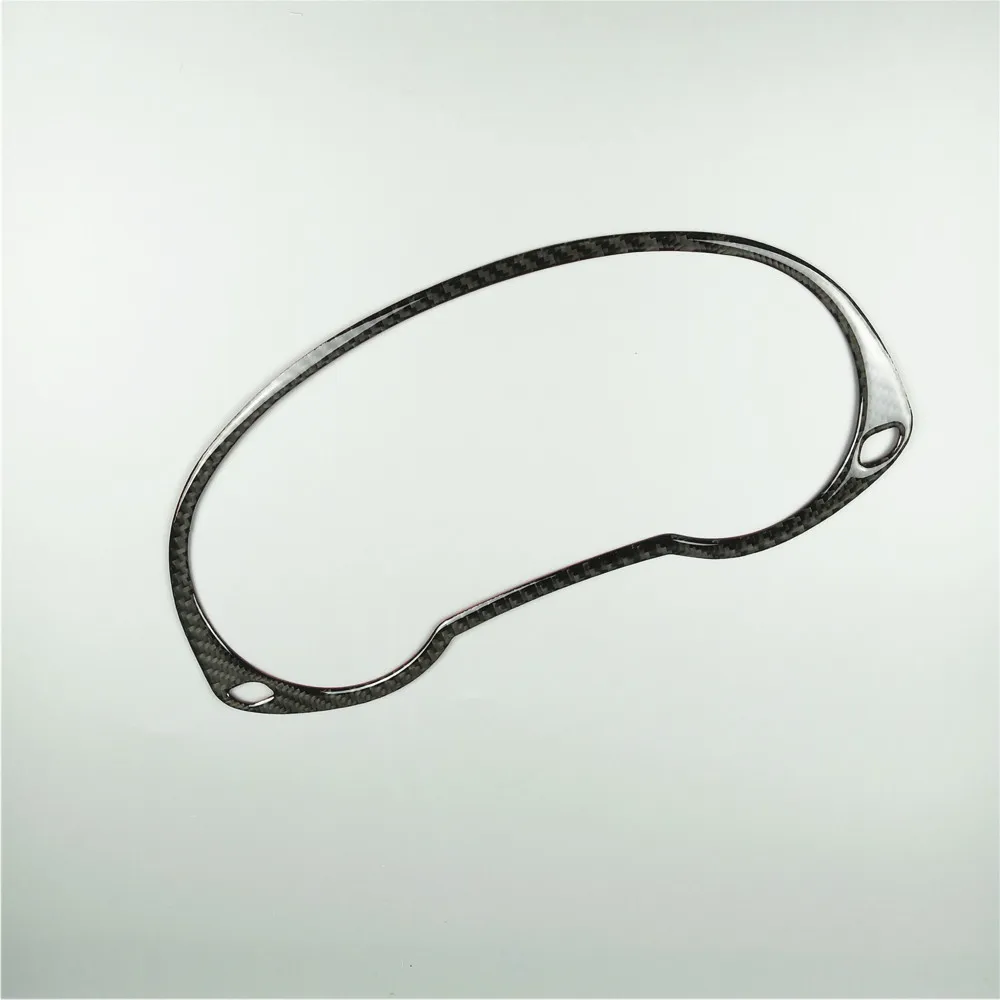 Углеродное волокно Авто Спидометр украшения Рамка Отделка приборной панели