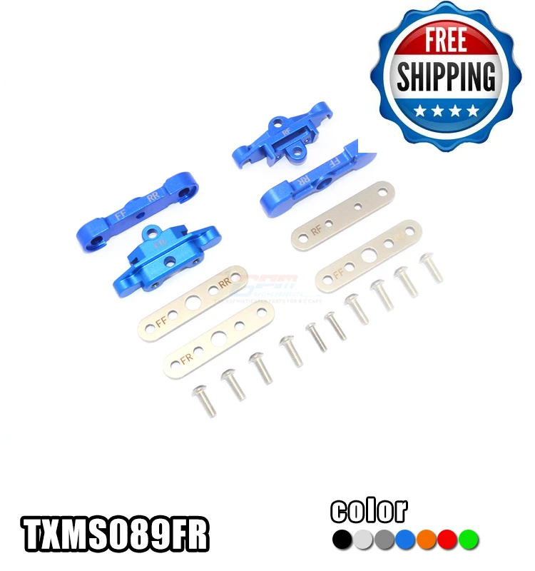 Алюминиевый сплав Передняя Задняя Нижняя подвеска рычаг код для TRAXXAS 1/10 MAXX MONSTE R
