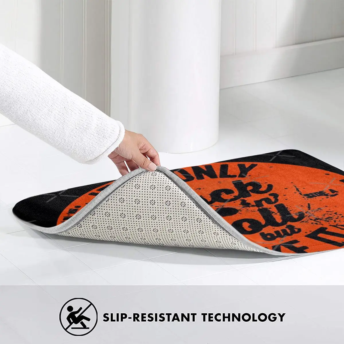 Его единственный коврик ROCK N ROLL из пенопласта игровой пушистый для украшения