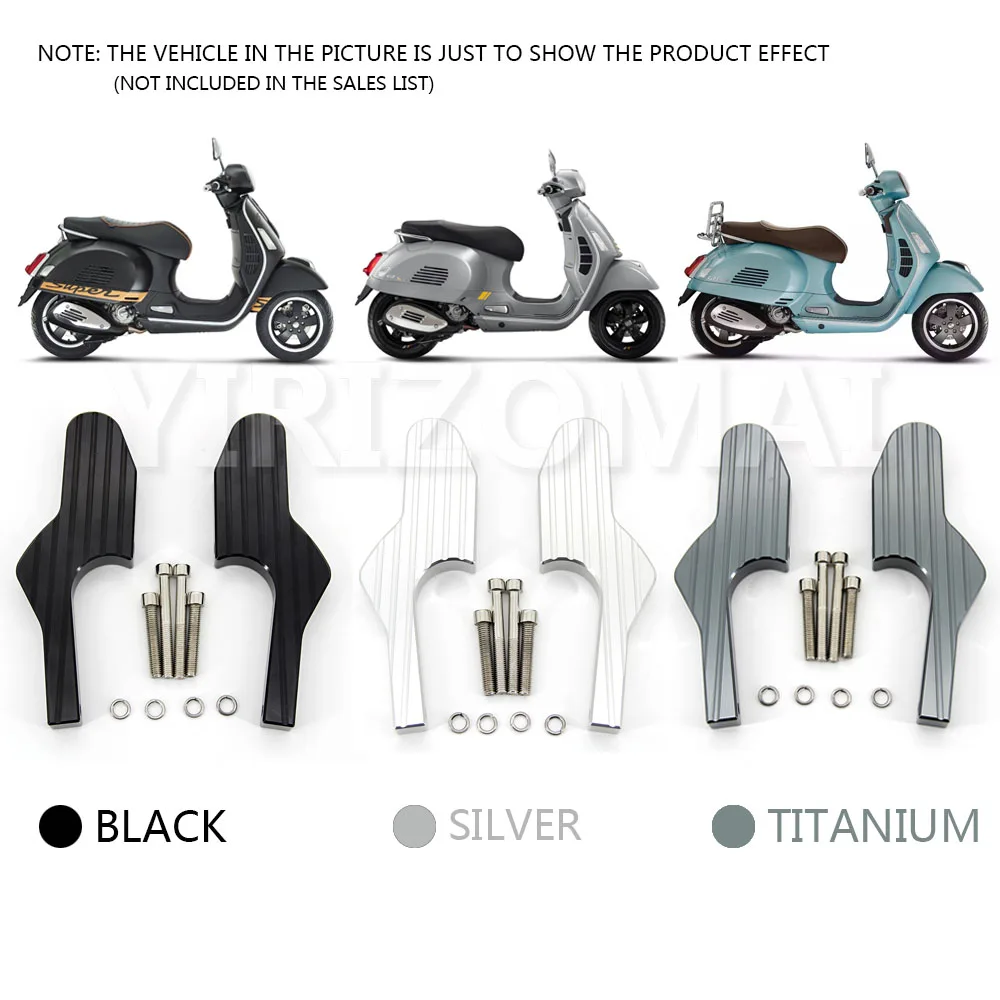 Новинка удлинители для ножек пассажира Vespa GT GTS GTV 60 125 200 250 300 300ie аксессуары