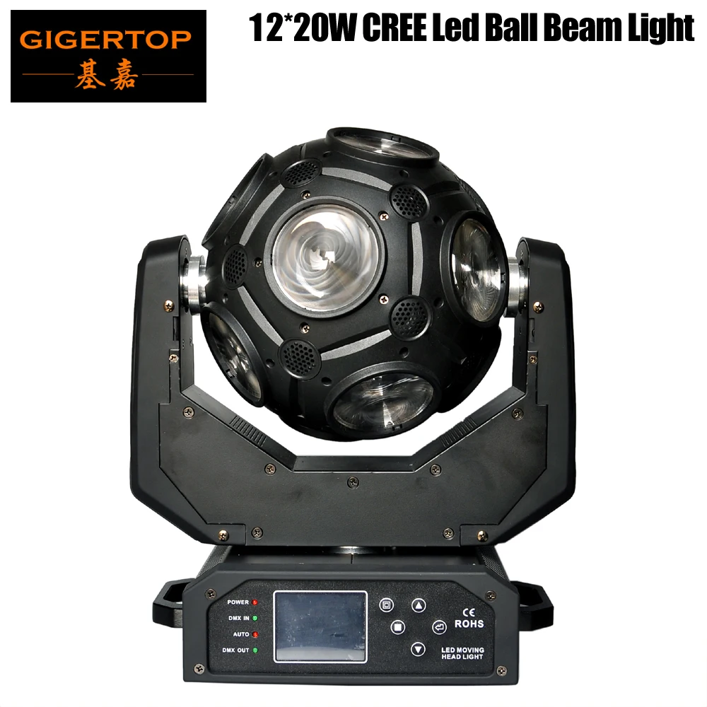 TIPTOP TP L1025 12X20W RGBW CREE Универсальный светодиодный луч с движущейся головкой