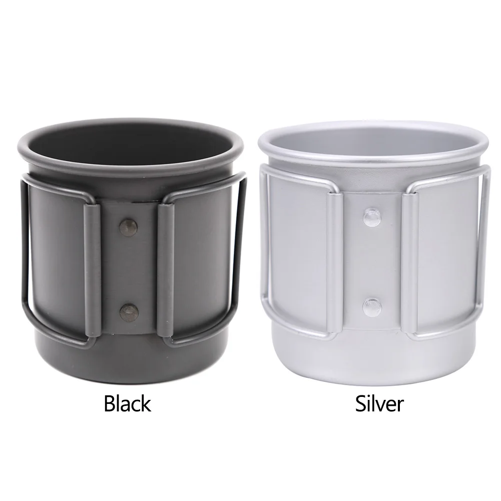 Портативная кружка для кемпинга складная чашка Туристическая посуда пикника