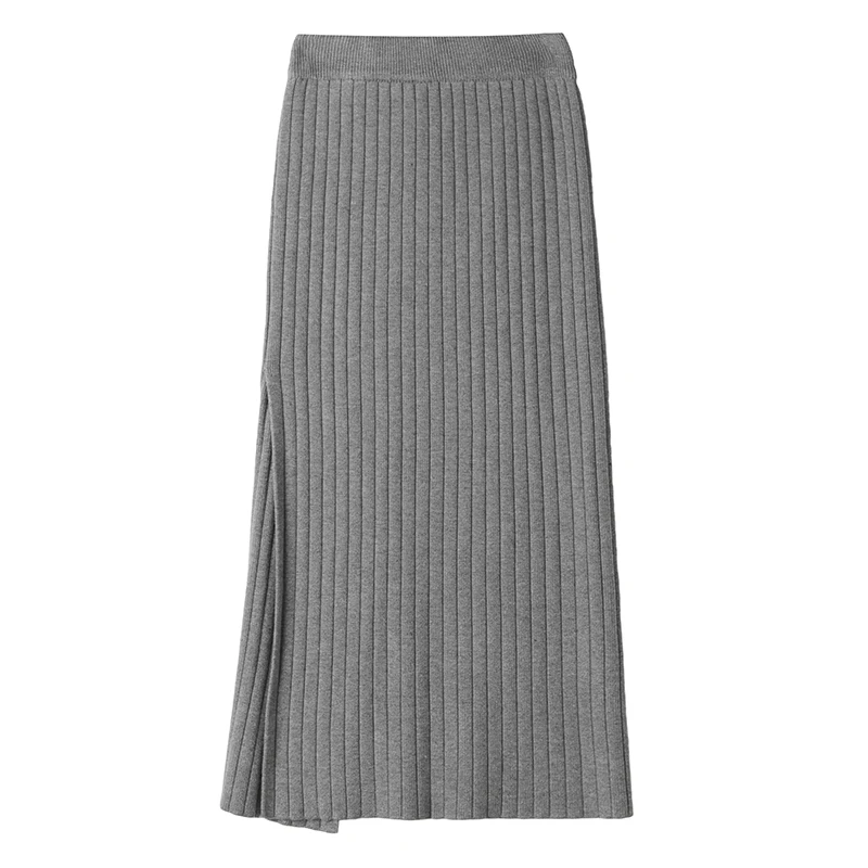 Sungtin Офисные женские туфли Разделение облигающие трикотажные юбки Для женщин