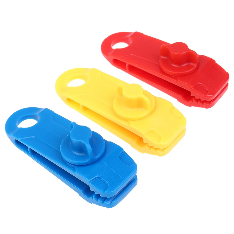 Зажим для палатки регулируемый пластиковый сверхмощный ветрозащитный зажим