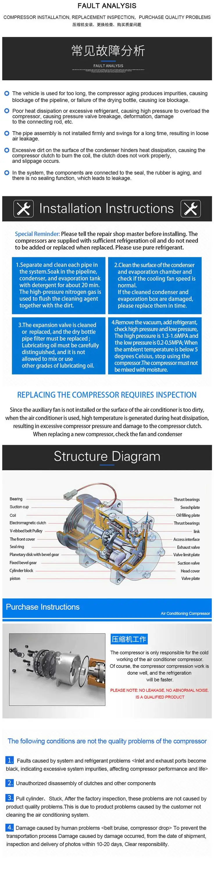 Новинка для Санден SD7H15 7863 7867 8024 8031 8062 12V компрессор для автомобильного кондиционера, работающий от SD7H15 4663 4779 6036 8104 8258 132 мм AA PV2 12V