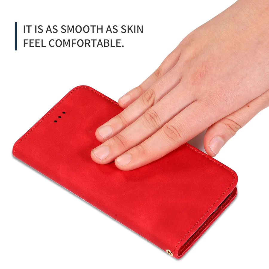 Роскошный чехол-книжка для Oneplus 6t 7 7t Pro кожаный магнитный держатель карт кошелек