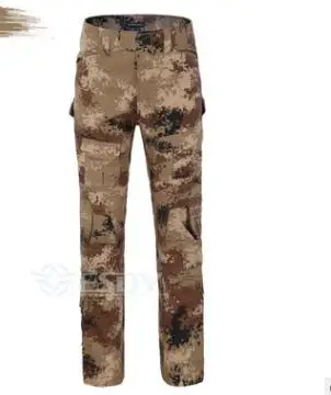 ESDY Новые плотные камуфляжные брюки лягушка мужские уличные военные брюки костюм дикая камуфляжная одежда альпинистские брюки - Цвет: Desert digital