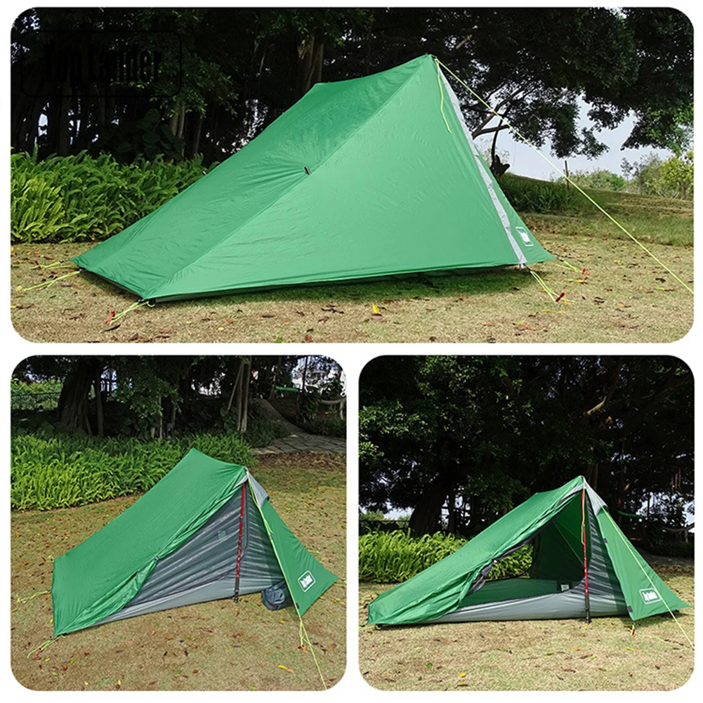 

Ultralight Camping Tent Waterproof Outdoor Hiking Tent Backpacking Travelling Trekking Tent Sun Shelter 2 Person