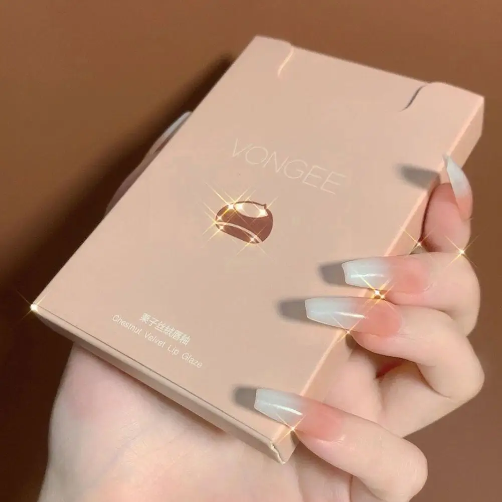 

5Pcs Chestnut velvet Lipstick Set Matte Velvet Mist Lasting Fade Lip Not Makeup Glaze Cosmetic To Lip Easy Waterproof Long Z6C1