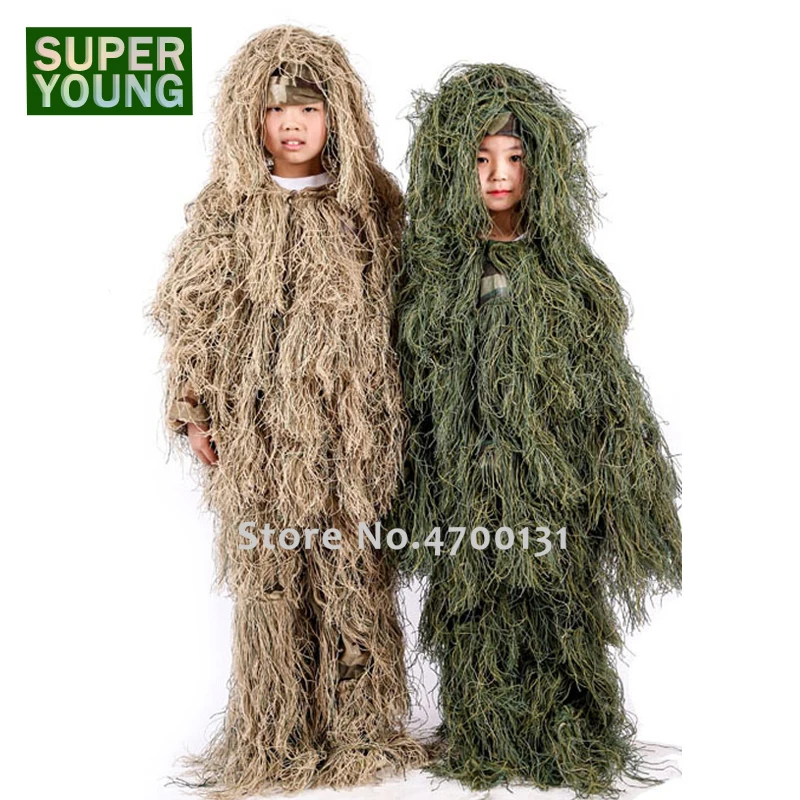 Детские костюмы в стиле милитари для мальчиков и девочек армейская тактическая