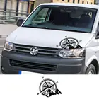 Автомобильные Стикеры для Volkswagen VW Transporter T4 T5 T6, автофургон, компас, графическое оформление кузова, виниловая пленка, наклейки, аксессуары