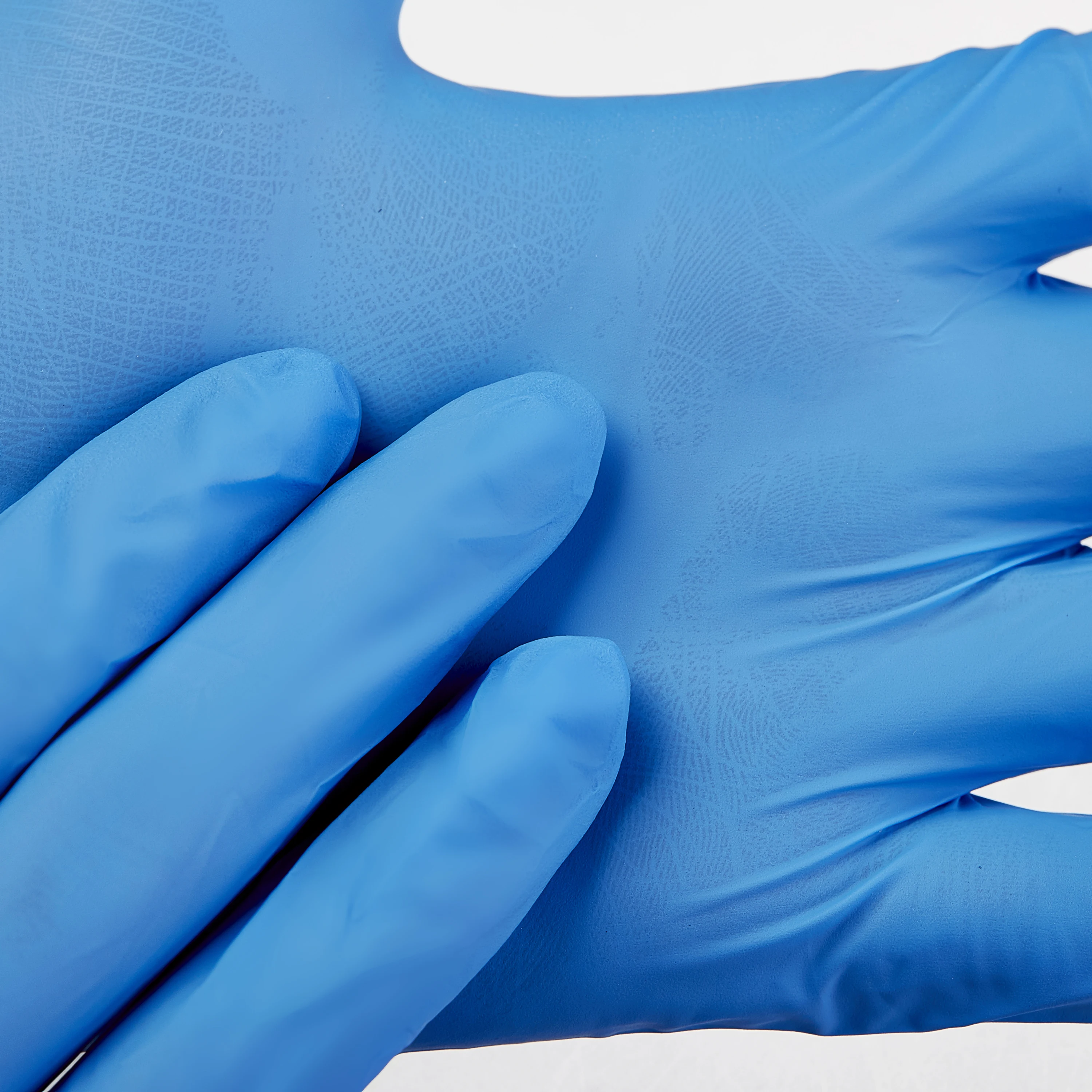 100 шт. синий Guantes 9 дюймов одноразовые нитриловые перчатки рабочие бытовые моющие
