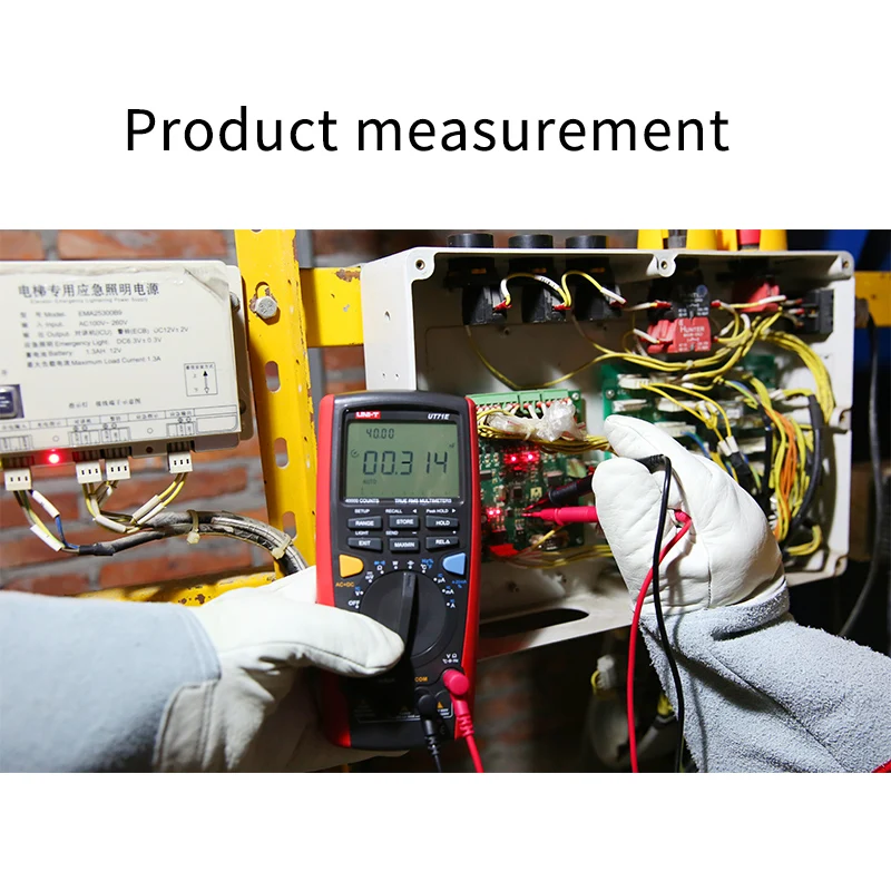 Умный Цифровой мультиметр Φ UT71E среднего размера AC/DC true RMS ЖК-подсветка