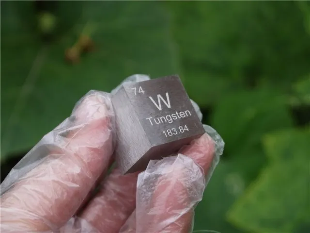 Вольфрамовый металл в периодической таблице длина стороны кубика составляет