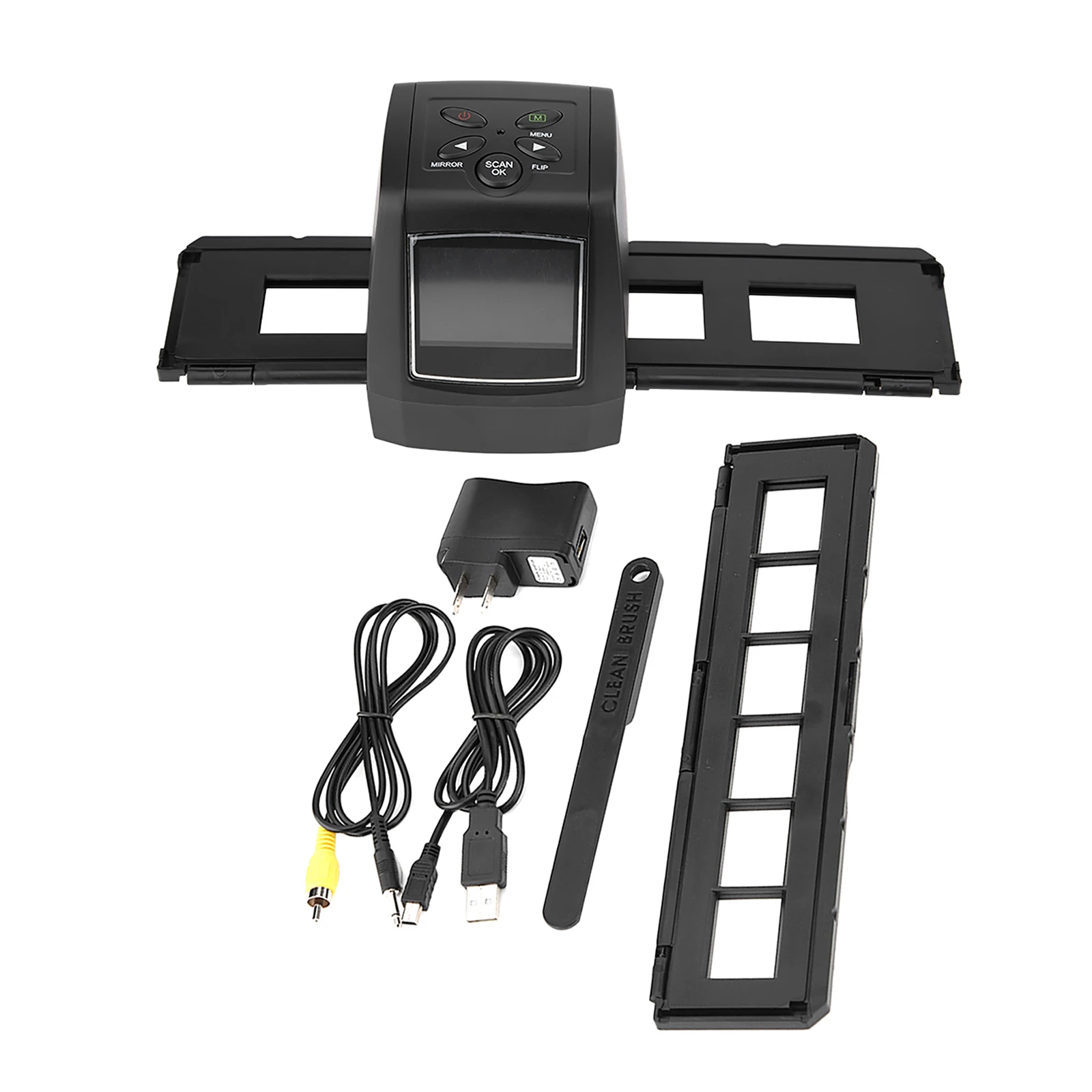 

5MP 10MP Negative Film Slide Viewer Scanners USB MSDC Film Monochrome External 32G SD Card Portable Film Scanner Photo Scaner