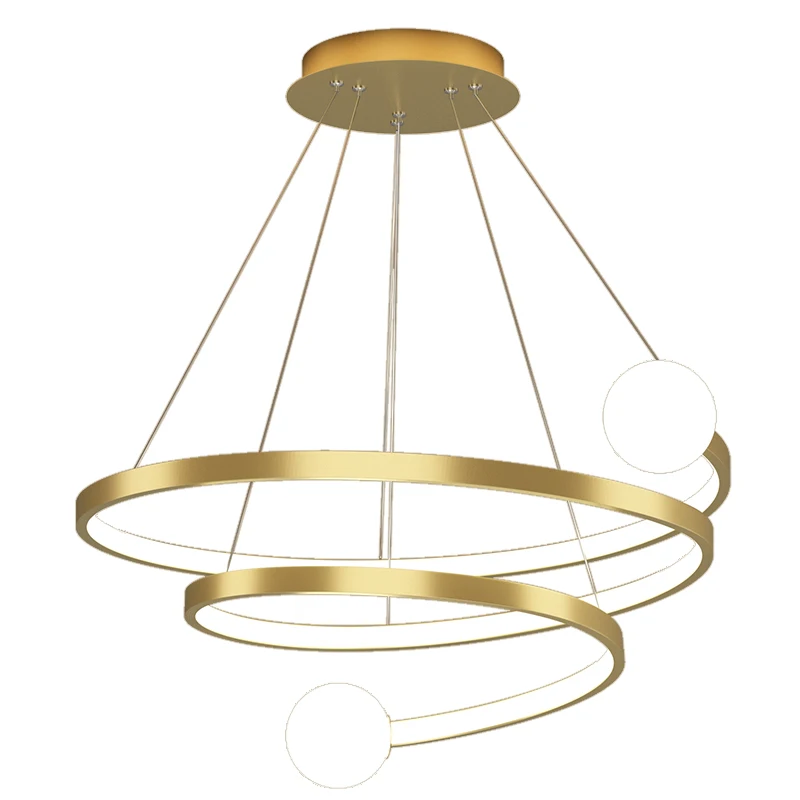 Люстра Светодиодная кольцевая с пультом дистанционного управления диммирующая