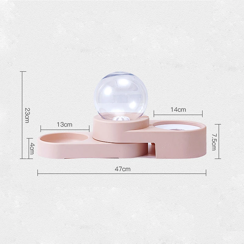 

High Quality outdoor Pet Products Automatic Food Water Feeder Pet Dog Cat Bowl Fountain Container Dispenser For Dog Cat Drinking