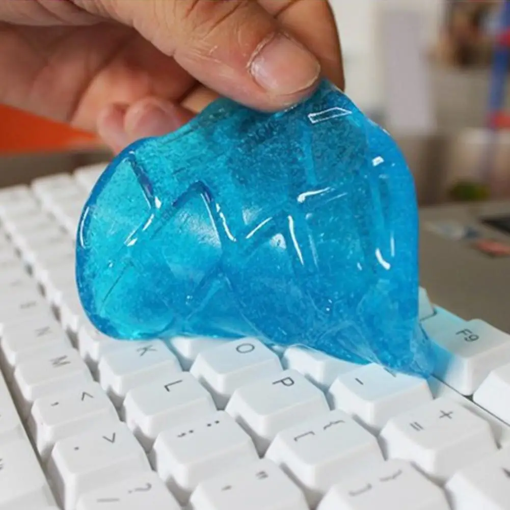 Новая клейкая панель для очистки автомобиля инструмент клавиатуры с