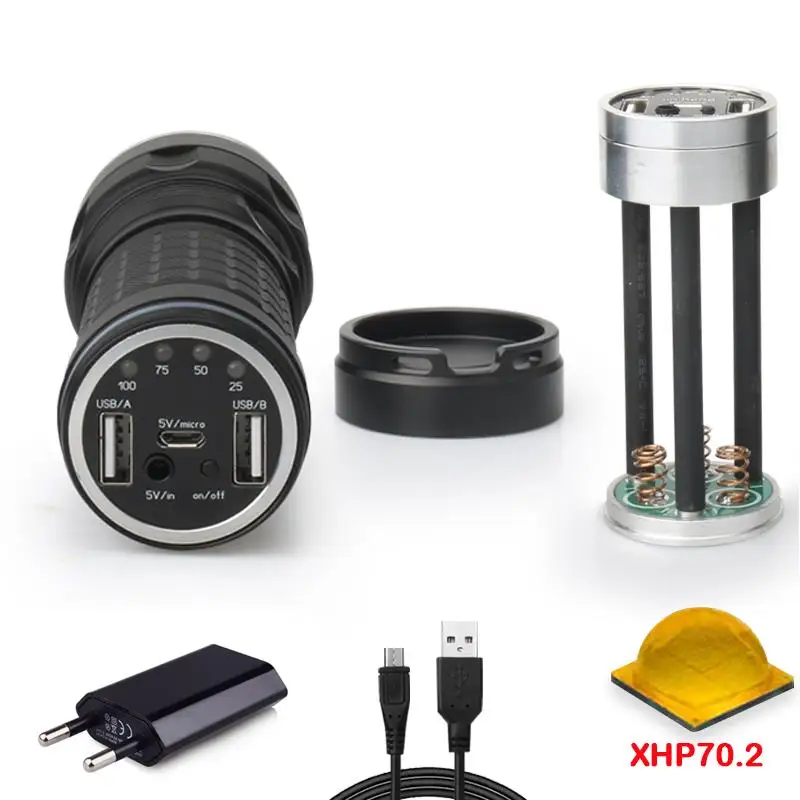 Самый мощный фонарь, фонарь xhp70.2, фонарь, прожектор, usb зарядка, фонарь, светодиодный для вспышки 18650, водонепроницаемый, для охоты, zaklamp