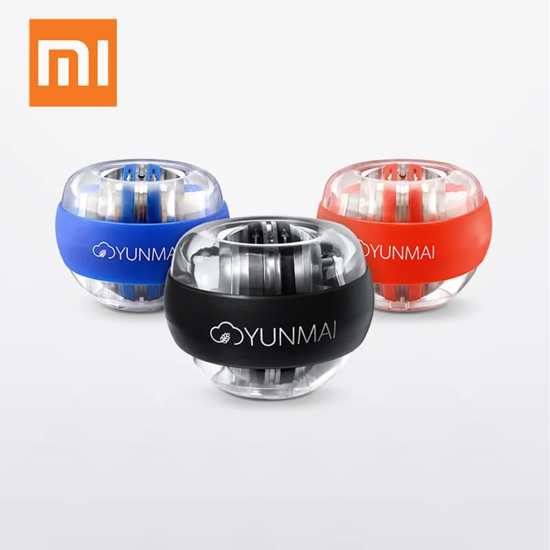 Xiaomi YunMai Powerball Carpal тренировочный аппарат, тренажер для запястья, светодиодный гироскоп, незаменимый Спиннер-антистресс, игрушка