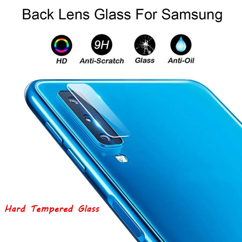 2 шт! Защитное стекло для объектива камеры Samsung Galaxy A50 S8 S9 A7 2018 S10 Plus A70 | Мобильные