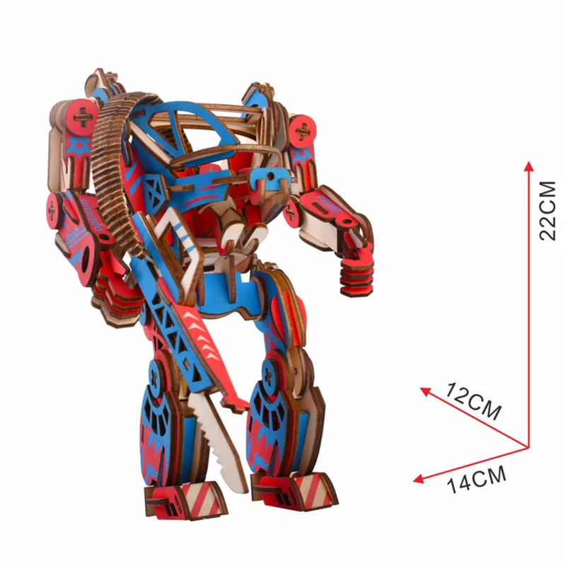 3D деревянная механическая модель AMP игрушечный набор сделай сам сборка