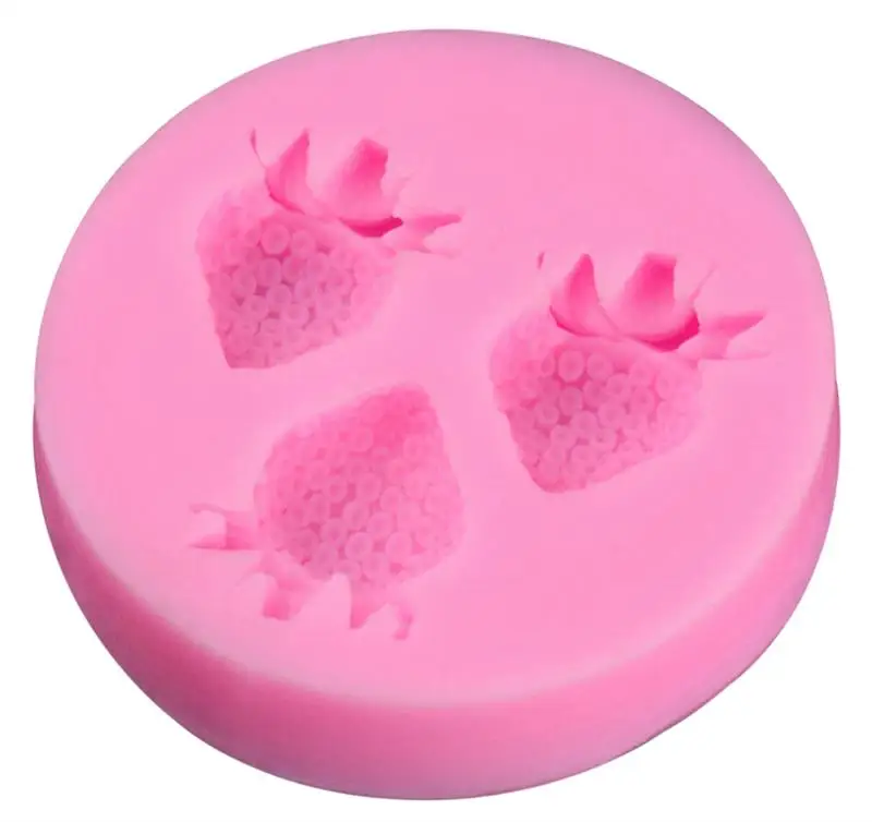 Форма фрукты клубника для изготовления шоколадного желе | Дом и сад