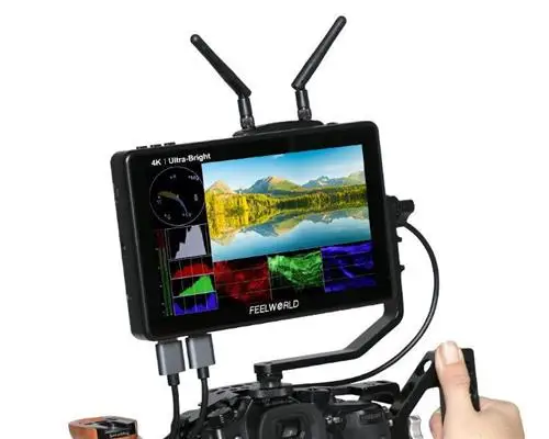 FEELWORLD LUT7PRO 7 ''IPS 4K на Камера монитор DSLR 3D LUT 2200 нит 1080P HD для HDMI Nikon Sony Canon