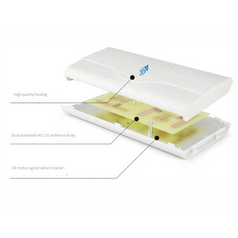 4G LTE TS9 антенна 40DBi с высоким коэффициентом усиления двойным разъемом усилитель