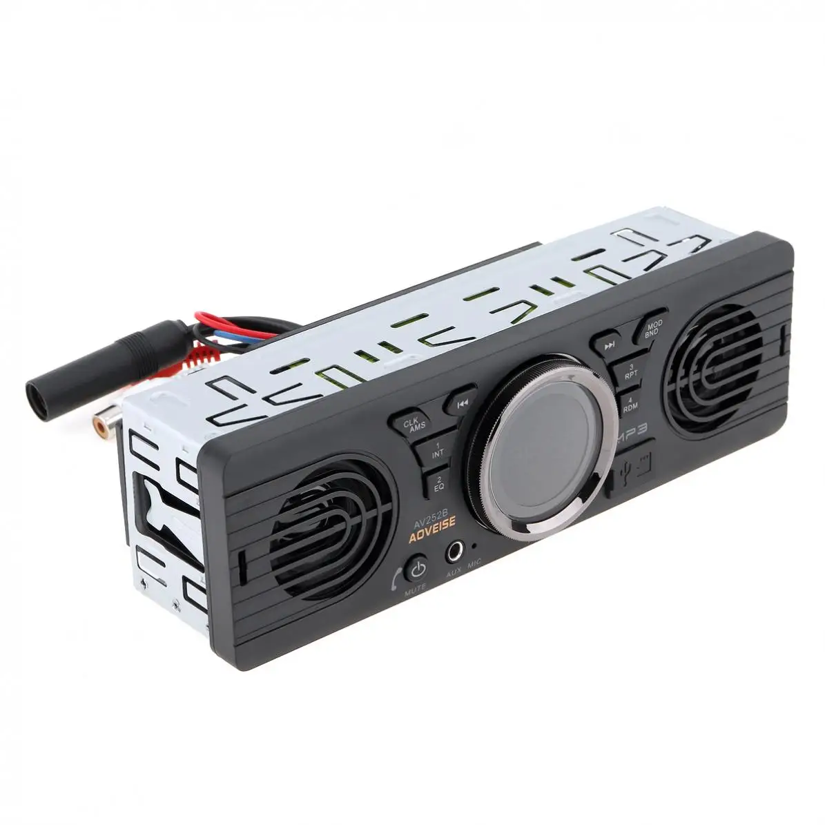 AOVEISE AV252B Bluetooth передатчик автомобильный FM mp3 плеер 12 В автомобиль двойной Рог MP3 аудио плеер автомобиль стерео Поддержка FM/USB/AUX