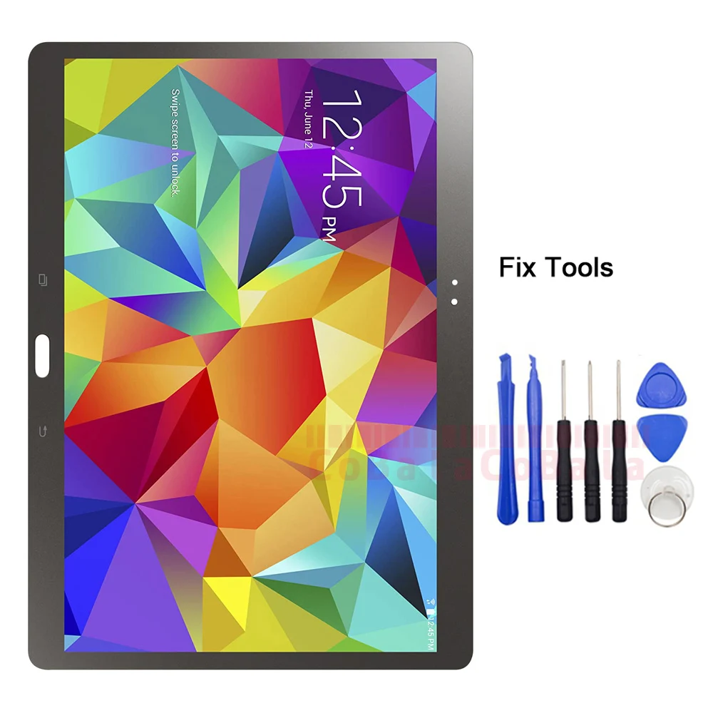 Сенсорный ЖК экран с цифровым преобразователем в сборе для Samsung Galaxy Tab S 10 5 T800 T805 T807