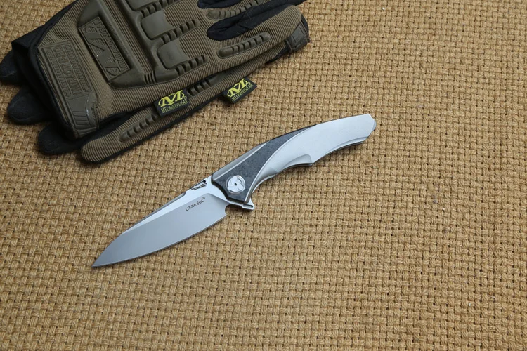 LiBinGEDC, складной нож Raptor Flipper, титановая ручка S90V, лезвие, для улицы, тактические, для кемпинга, ножи для выживания, инструменты для повседневного использования