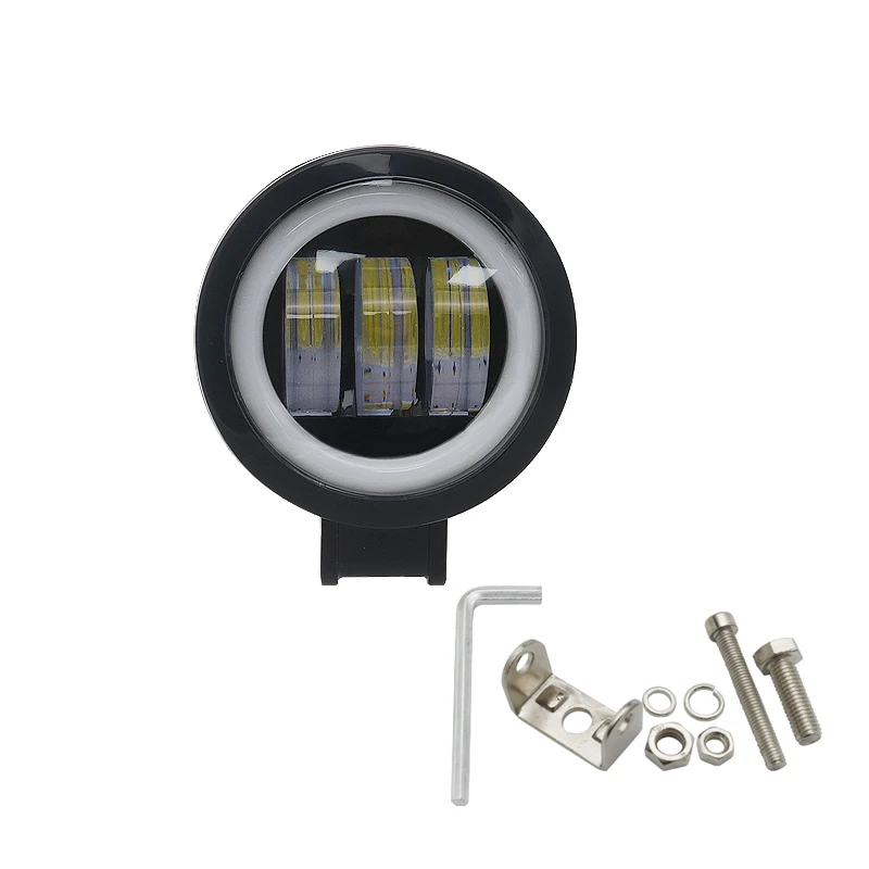 2 шт./1 шт. Водонепроницаемый круглый светодиодный светильник ангельские глазки