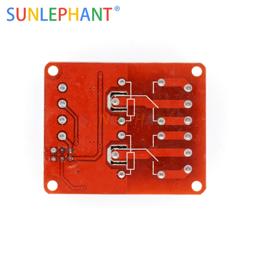2-канальный релейный модуль с изоляцией оптрона 2-стороннее реле 5 В 12 24 поддержка