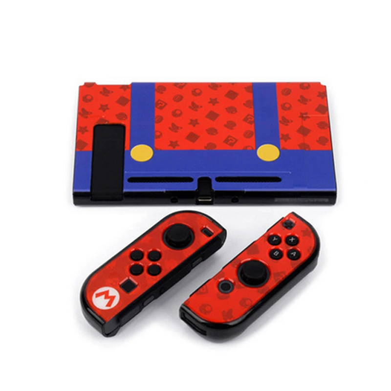 Анти-отпечатков пальцев Nintendo Switch Жесткий Корпус чехол Марио Пикачу протектор чехол для Nintendoswitch перечисленные игровой консоли аксессуаров