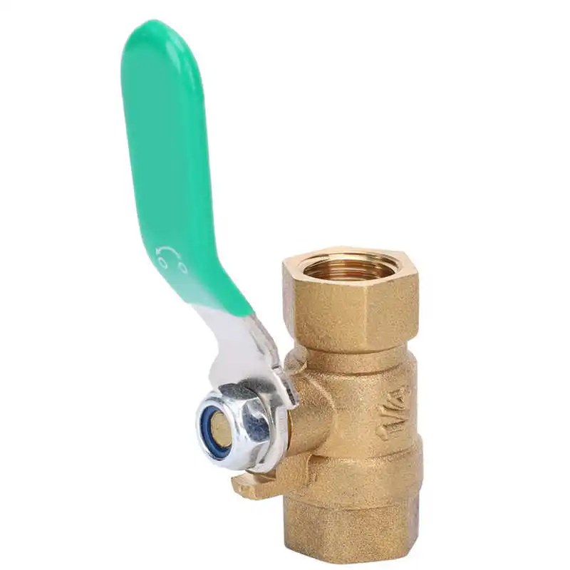 Кран шаровой латунный 1/4 дюйма 4 шт. | Обустройство дома