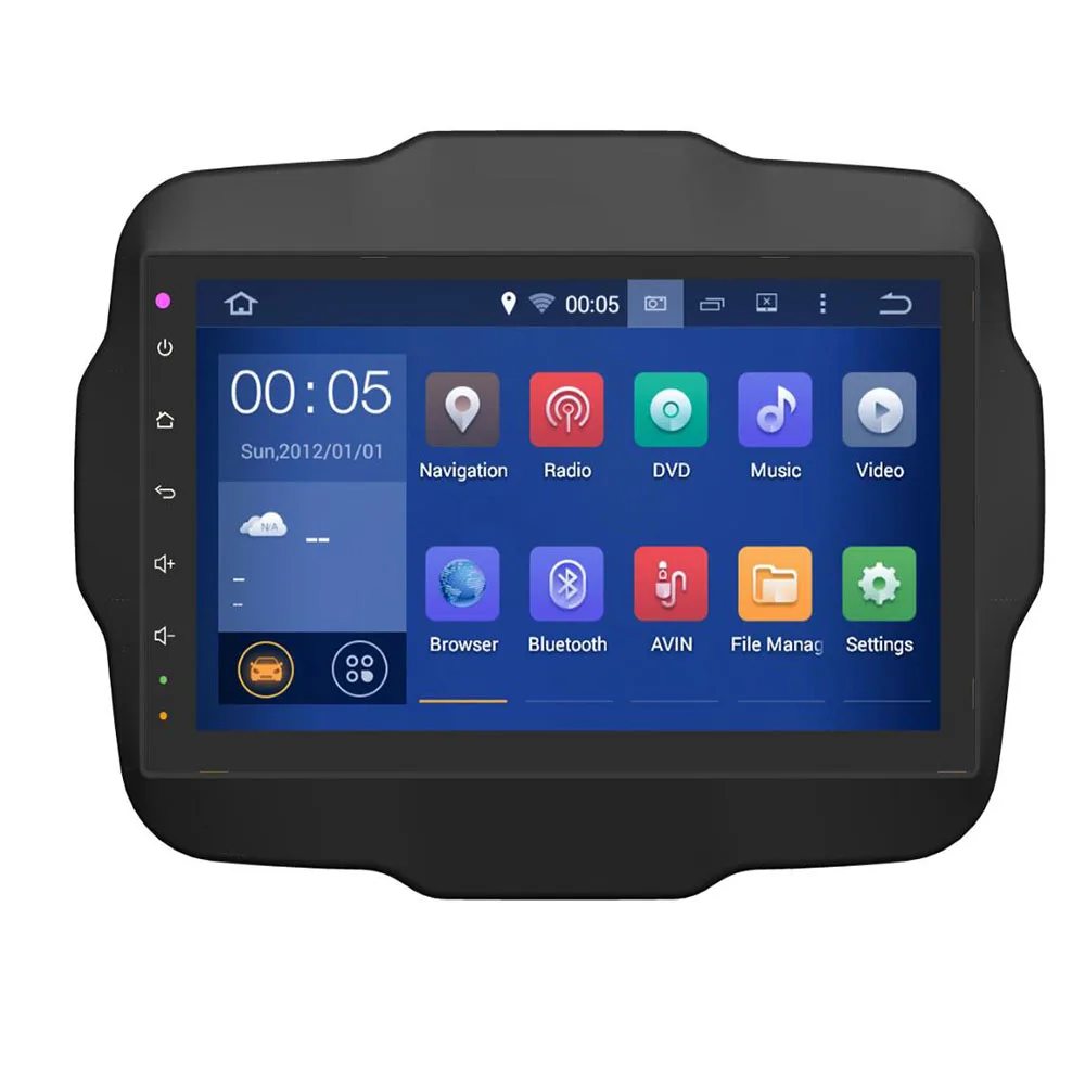 Автомобильный DVD-видеоплеер 10 2 дюйма 4 Гб ОЗУ 32 ПЗУ Android GPS для Jeep Renegade 2015 2016 2017 2018