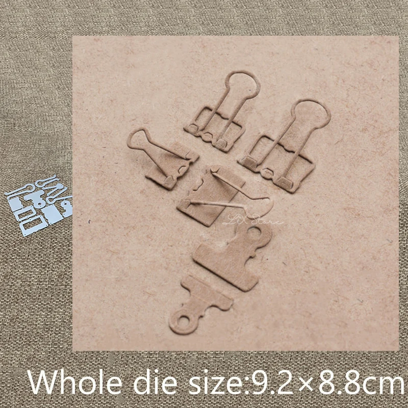 

New Design Craft Metal Cutting Dies Bookend clips decoration scrapbook die cuts Album Paper Card Craft Embossing die cuts
