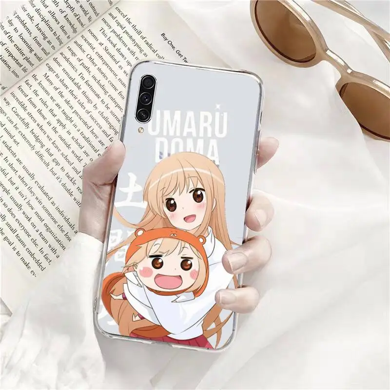 

Umaru chan Anime Doma Phone Case Transparent for Samsung s9 s10 s20 Huawei honor P20 P30 P40 xiaomi note mi 8 9 pro lite plus
