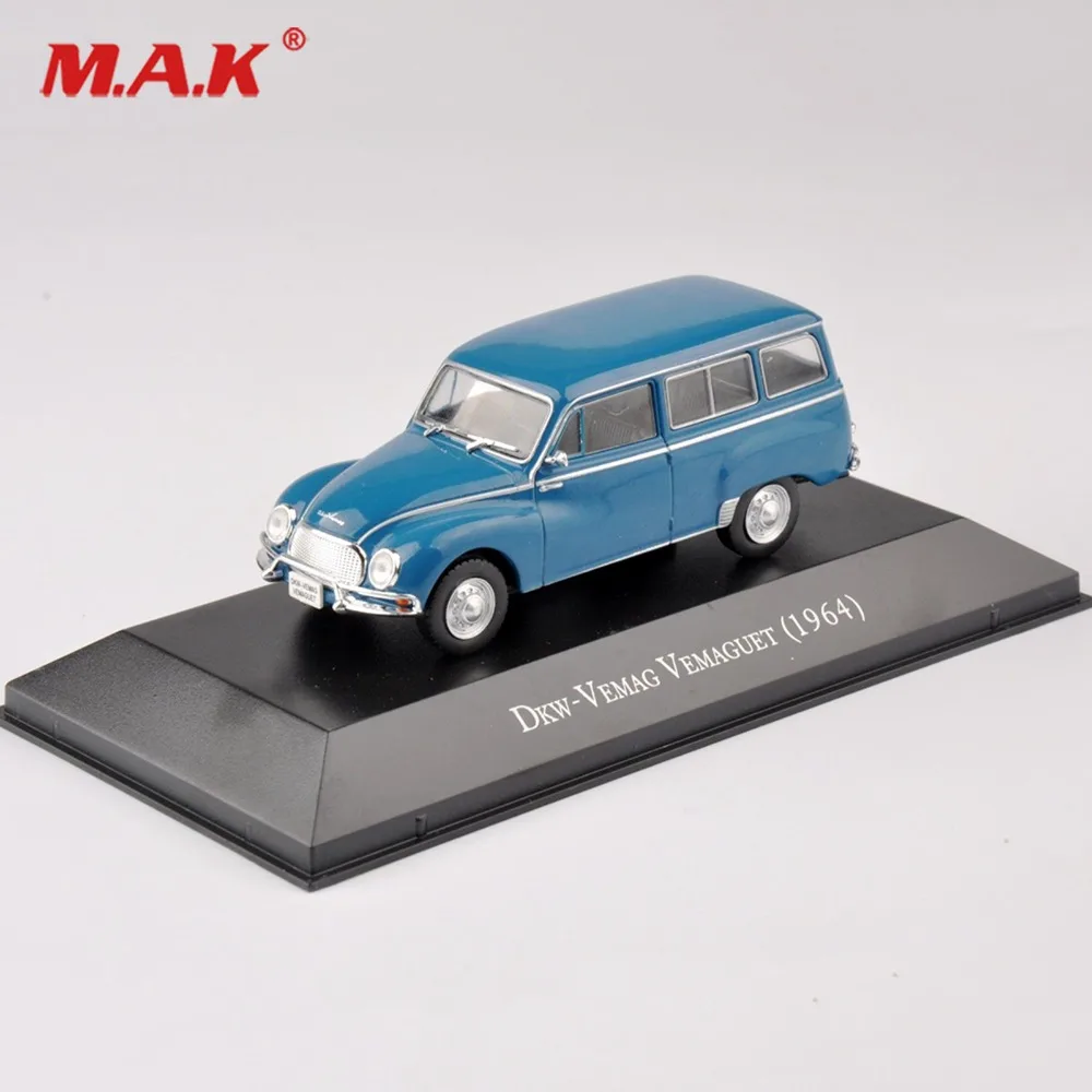 Модель автомобиля 1/43th литая синяя машина режим Dkw VEMAG VEMAGUET(1964) автомобили игрушки