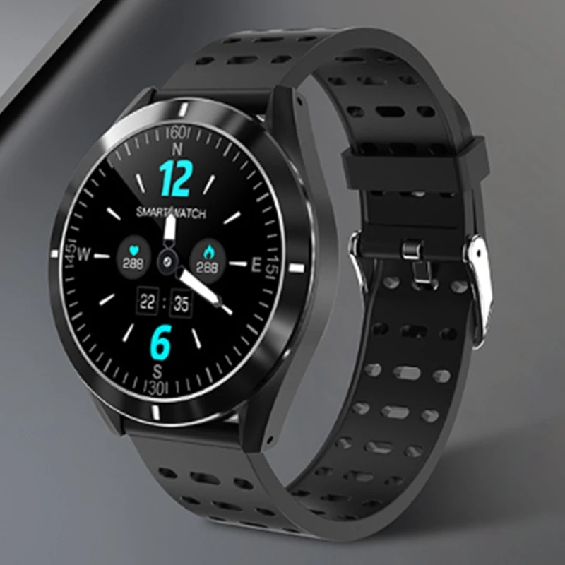 Смарт-часы P6 Тест сердечного ритма крови Давление Браслет фитнес трекер