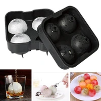 silicone ball shape ice cube mold crative shape ice tray chocolate cake mould diy cold drink tools bar party whiskey ice maker